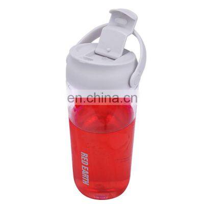 Drinking bottle plastic 620ml tritan cup plastic tumbler with slip lid and handle