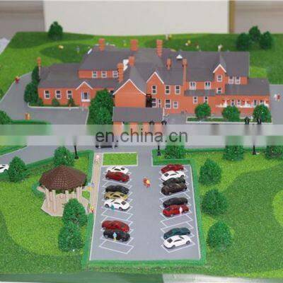 Small Resort &hotel Model for Exhibition , Miniature Scale Model