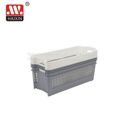 Plastic Household Stackable Storage Box Basket Organizer