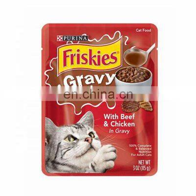 Custom Printed Snack Packaging Bag Pet Treats Food Pouch Cat Food Bags