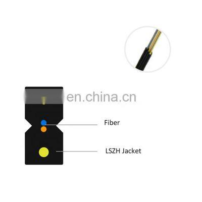 High Quality Lszh Figure 8 Drop Fiber Optic Cable Price Indoor Outdoor 1 Core 2 Core FTTH Drop Cable G657 photo-2