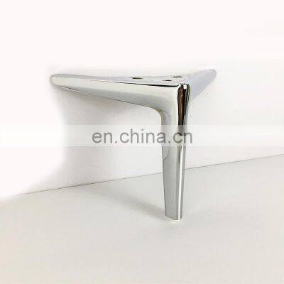 Sofa Legs Modern Tapered Luxury Support Steel Furniture Feet BedSide Metal Gold Sofa Bed Chrome Cabinet Legs For Sofa Furniture