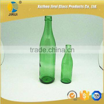 140ml green glass wine / beer bottles