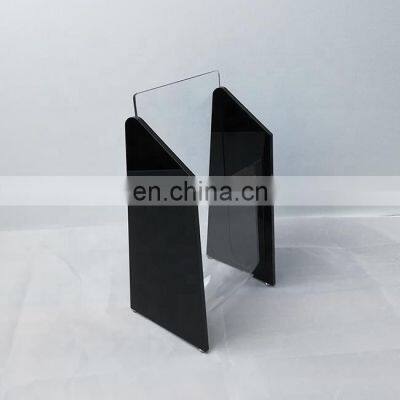 Single Pocket Clear a5 Leaflet Organizer Custom Acrylic Brochure Holder photo-4