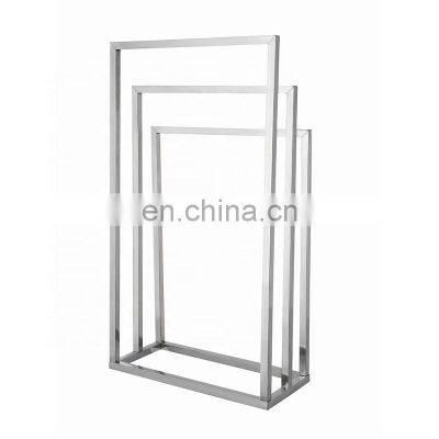 Superior Quality Stainless Steel Ladder Bathroom Stand Towel Rack photo-2