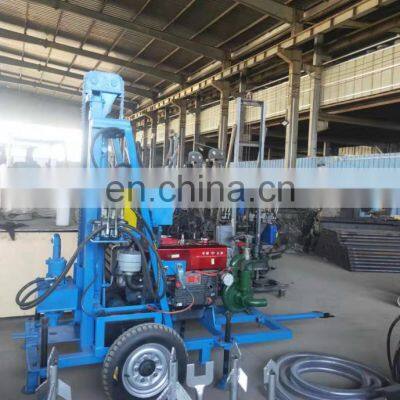Africa Hot Selling Professional Quality 100m Small Portable Water Well Drilling Machine With Electric Starter photo-5