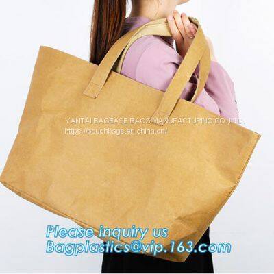 Eco Friendly Reusable Waterproof Tyvek Passport Holder Packing Cubes Toiletry Kit Backpack Tote Bag Travel Accessories photo-3