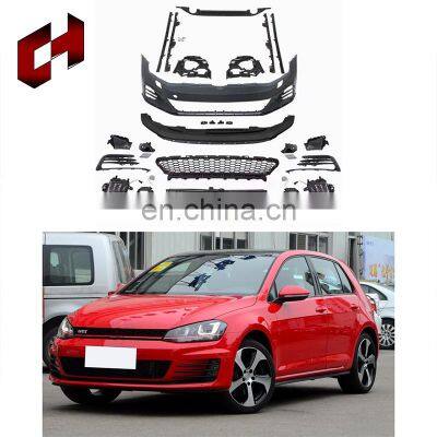 CH New Facelift Fashion Car Front Rear Bumper Exhaust Pipe Upgrade Bumper Front Bumper Assy For Golf 7 to GTI