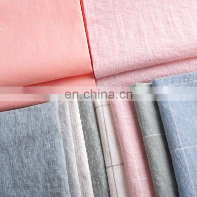 Wholesale Cheap Price Cotton and Linen Viscose Crinkle Cloth Fabric Price per Meter photo-5