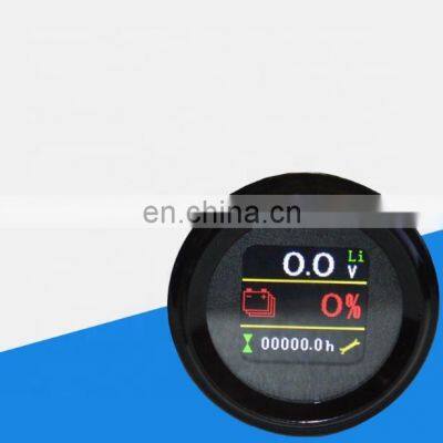 golf cart lithium battery gauge 48v 60v 72v 52mm round indicator