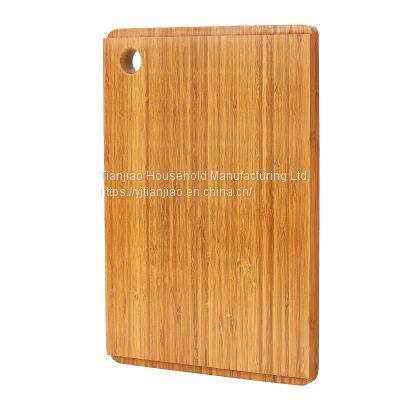 Wholesale Larger Bamboo Chopping Board With Juice Groove Have Hole Thick Kitchen Food Serivng Charcuterie Cutting Boards photo-3