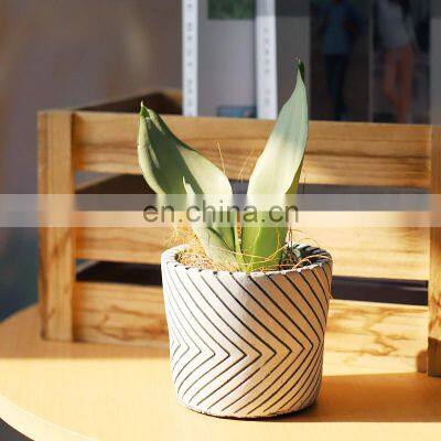 New Design Wood Bark In Black The Cortez Xl Stand Concrete Flower Pot Cemento Look Oversized Planter Cement