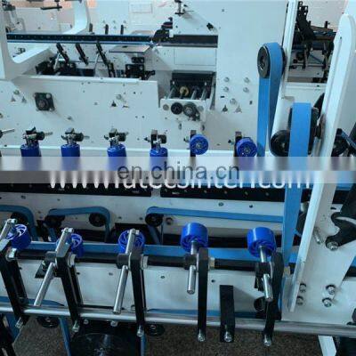 UFG600B Automatic Small Stationery Paper Box Folder & Gluer Machine Equipment photo-4