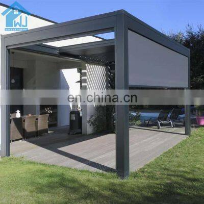 Motorized Waterproof Over Swimming Pool Pergola aluminum pergola