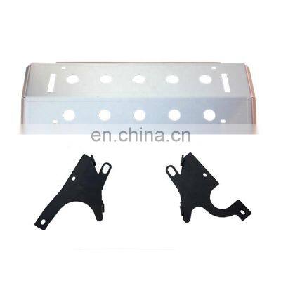 Offroad Auto Parts Front Bumper Front Skid Plate Lower Aluminum Alloy Fit for Land Rover Defender 90 110 130 Customized Standard