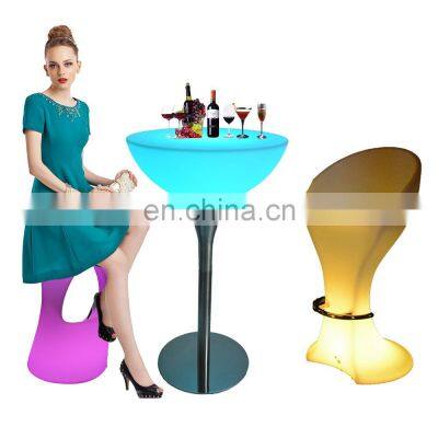 led bar furniture /16 color changing bar high chair battery operated power color changing illuminated led tall bar chair