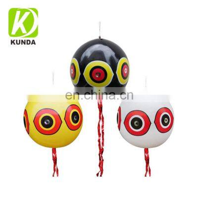 Garden Outdoor PVC Inflatable Reflective Eye Ball Scare Bird Repellent Balloon