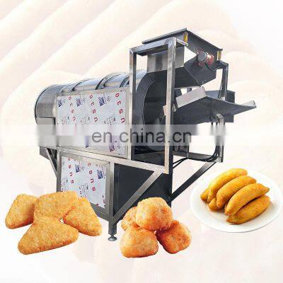 25Kg Nut The Snack Food Fried Peanut Powder Rotary Steel Almond Seasoning Automatic Flavor Machine