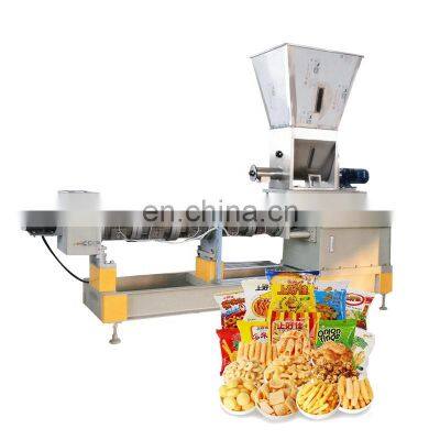 Automatic Corn Snack Food New Corn Curl Kurkure Extruder Making Machine use Puffed Rice Puff Snack Make Corn Extruder