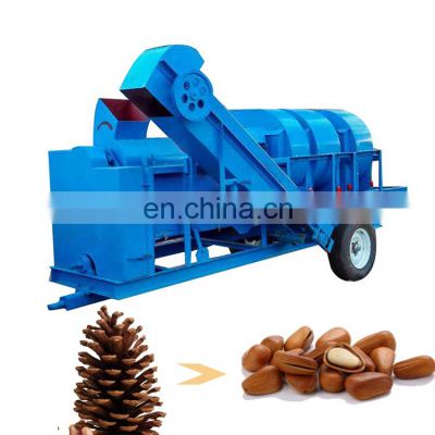 pinenutssheller price pine nut cracking machine pine cone thresher