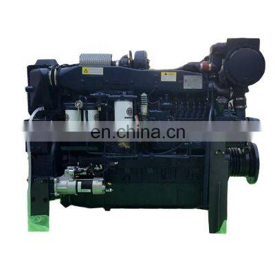 Hot sale genuine 375hp Weichai WD12 series WD12C375-21 marine diesel engine