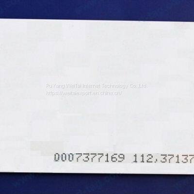 2023 RFID smart white card blank business card