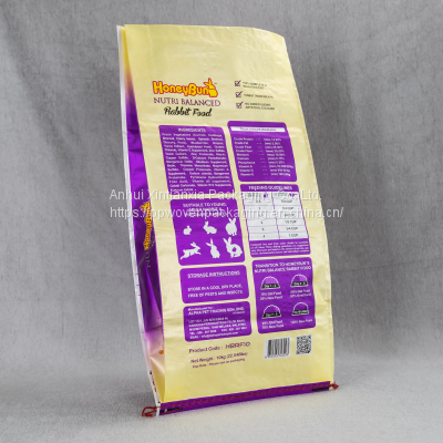 Pasted Multiwall Paper Bags Food Grade Cellulose Waterproof 20kg 25kg