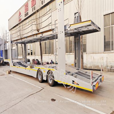 Russian transport semi-trailer passenger vehicle transport semi-trailer