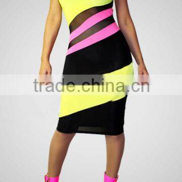 Ladie Fashion Dress Sleeveless Evening Dress Sexy Free Prom Dress photo-6