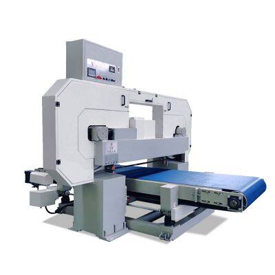 Hualong Diamond Band Saw Stone Horizontal Pair Cutting Machine Luxury Marble Slabs Processing Block Splitting Machine