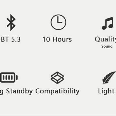 In Stock IPX-4 Business Earphone Waterproof Sport Running Wireless Headphones Ai Translator Bone Conduction Headphone photo-3