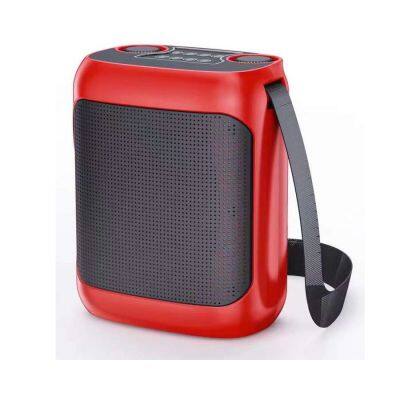 Dual Mic 10W Strap Cheap Factory Price Mini Speakers Mini Wireless BT Portable Speaker