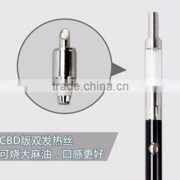 Simple version designs 0.5 1 ml Interchangeable cbd thc oil glass tube,thc vapor e cig