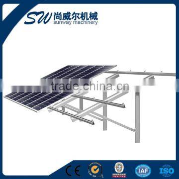 pv solar panel tile roof aluminum mount/bracket/solar module system aluminum structure for solar plants
