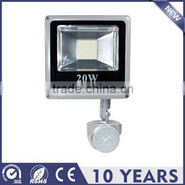 High efficiency energy saving IP65 20w led rgb flood light