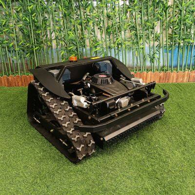 remote slope mower, China remote control mower price, remote control brush cutter for sale