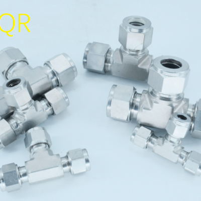 Stainless Steel316 High Pressure PT NPT Thread Double Ferrule Tube Connector 316L Stainless Steel Hydraulic Fittings photo-2