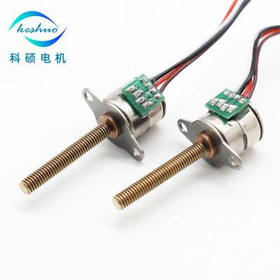 Manufacturer Supply 5V 10mm Micro Stepping Motor with Linear Screw Shaft