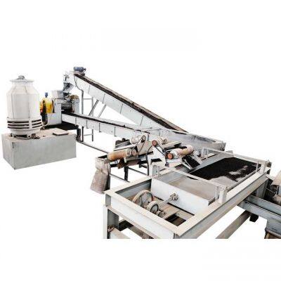 Low Power Required Waste Tire Recycle Machine Line to Rubber Powder