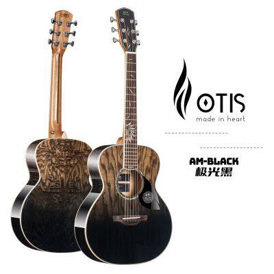 36inch Otis Guitar Instrument Colorful Guitar AM-Black Mini Guitar Travel Acoustic Guitar Wholesaler