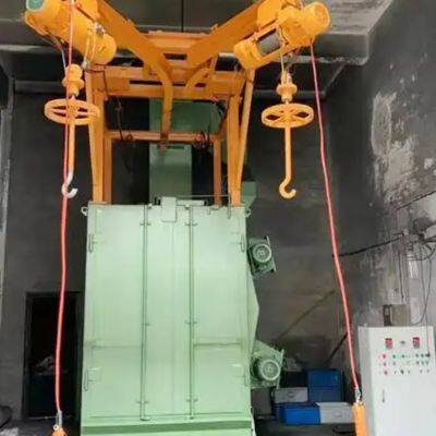 Hook Type Shot Blasting Machine for Surface Cleaning of Workpieces photo-2