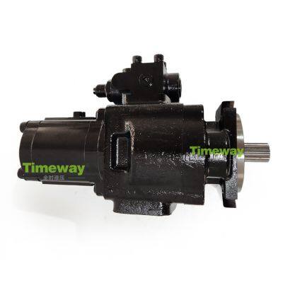 Twin Hydraulic Pump 20-925592 Loader Gear Pump Replacement for Parker JCB Hydraulic Main Pump photo-4
