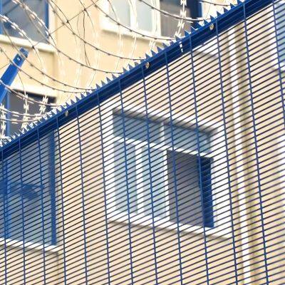 Galvanized Steel Fence Panels With 2.5mm Wire Diameter for Industrial Security
