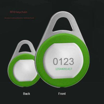 Nfc Metal Keychain, Rfid Pendant, Access Card, Accesspro Access Card, Key Fobs