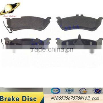 Low dusty ceramic brake pads D875 For car