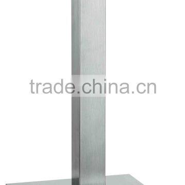 table legs brushed stainless steel