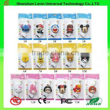 China Manufactuer Cheap Price Wholesale Lovely Cartoon Mobile Phone Cables photo-6