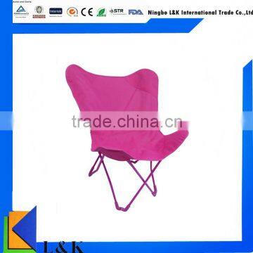 Lving room high quality chair relaxing chair/metal folding chair/butterfly chair