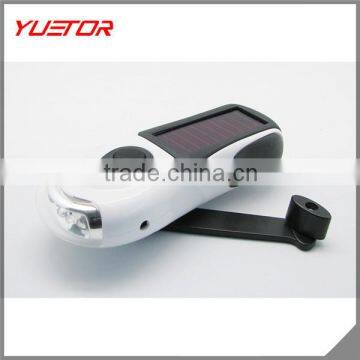 3LED Dynamo & Solar Flashlight photo-1