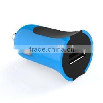 Mini promotional 5V 2.1A car charger usb port